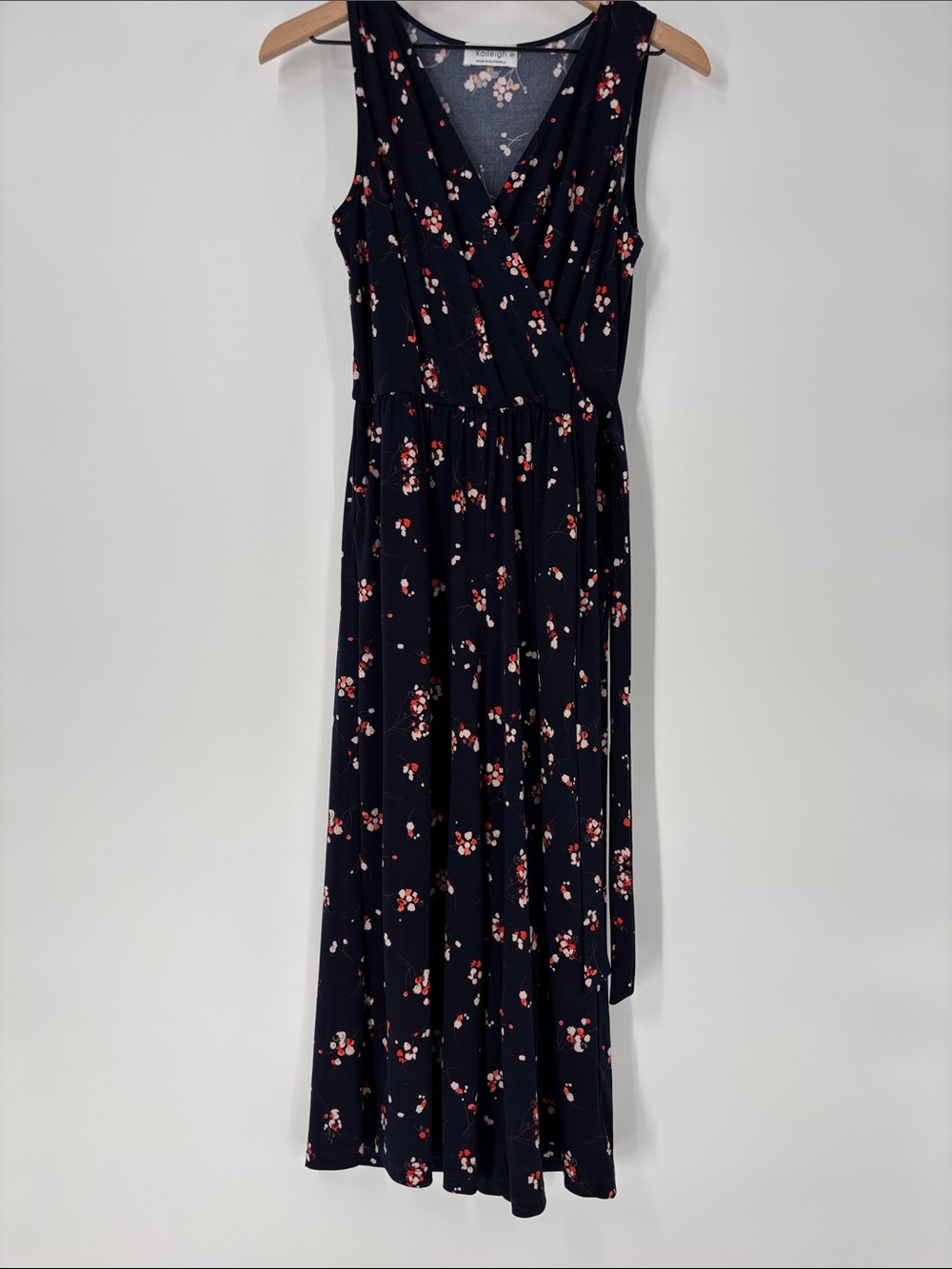 Kaileigh jumpsuit blue  floral small petite sp